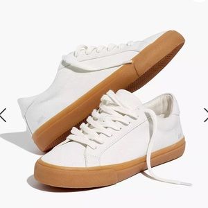 Madewell Canvas Sidewalk Low Top Sneaker